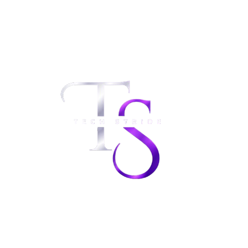 Tech Stride Logo On Gradient Background Removebg Preview