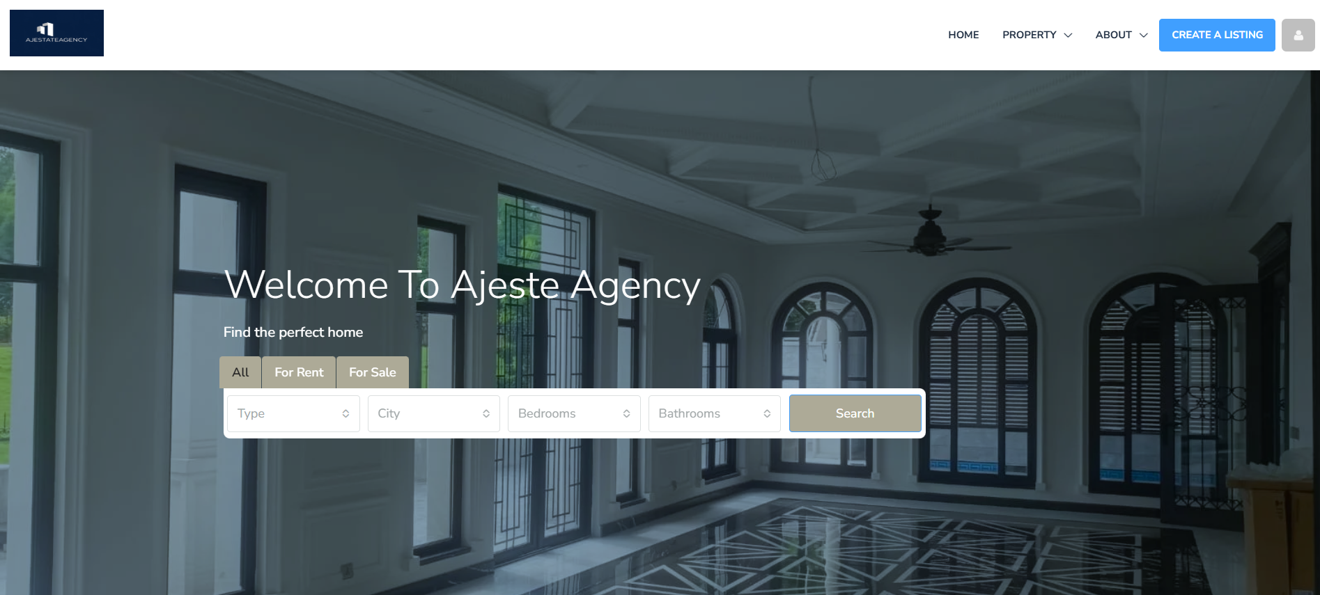 Real Estate Website Project